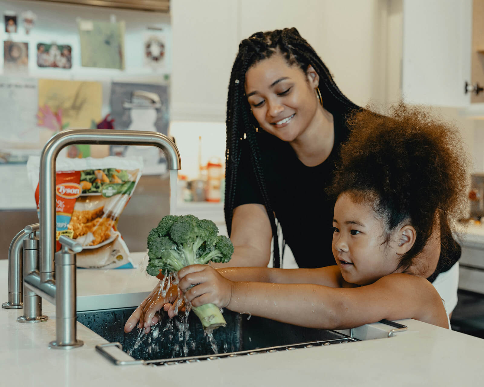 Mother Daughter Volunteering